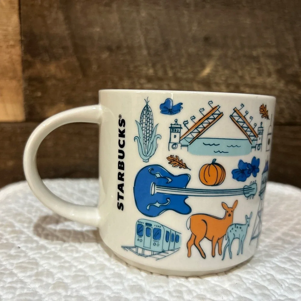 Starbucks Illinois Been There Series 14oz Mug 2017